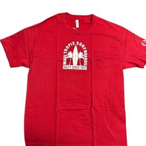 Red Surfboard Tee